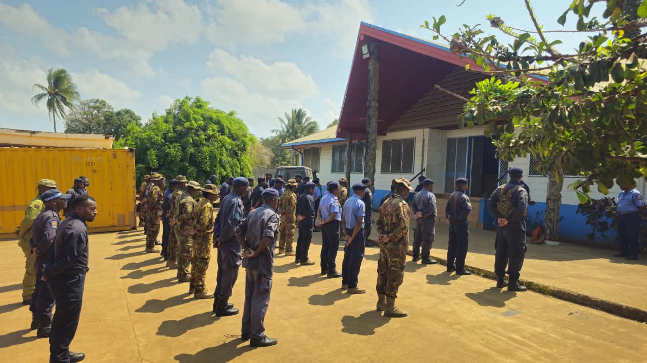 Joint security forces begin operations in Daru ahead of town land case declaration