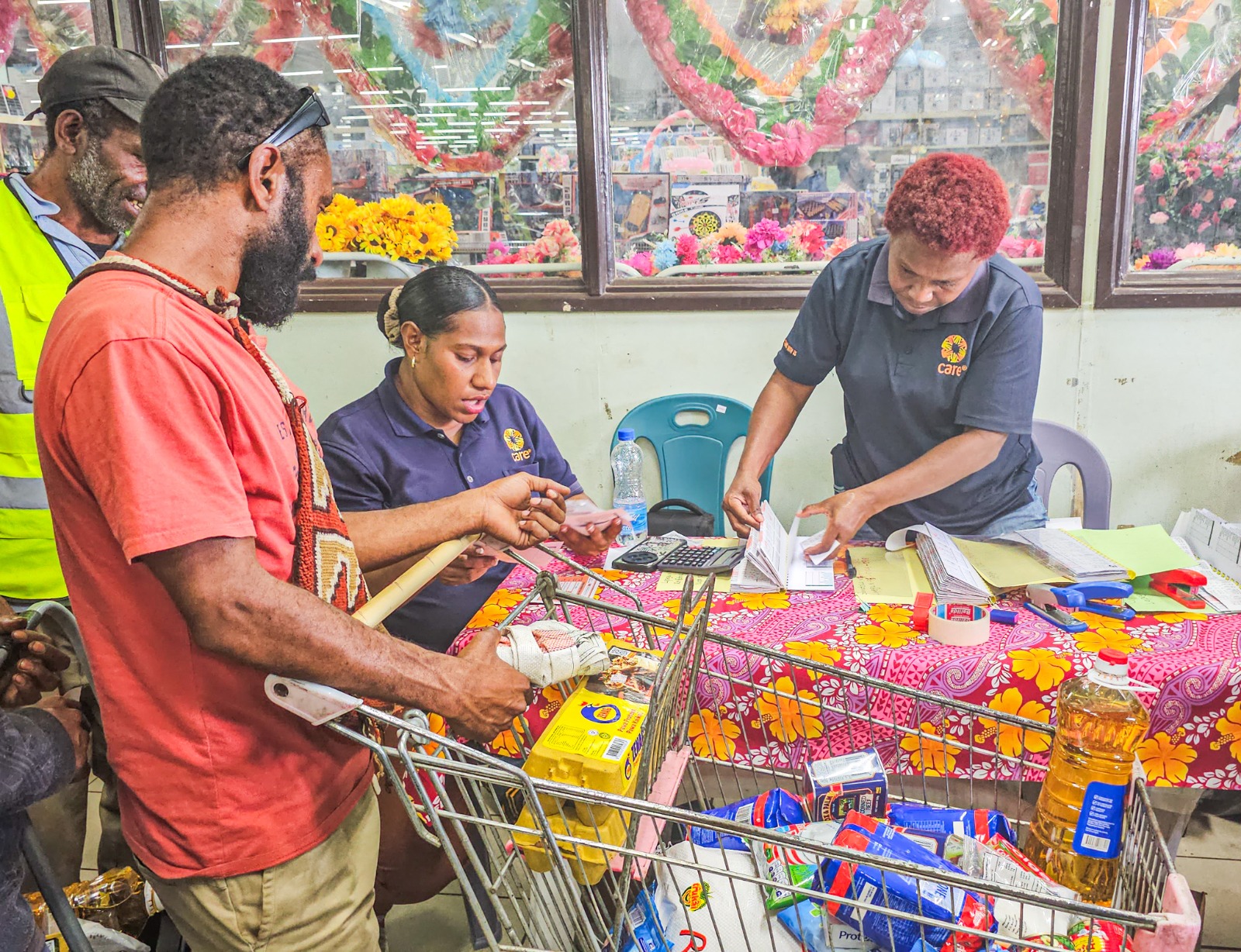 Care food vouchers provide relief to El Niño-affected communities in EHP